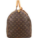 Louis Vuitton Monogram Canvas Keepall 55 Travel Bag