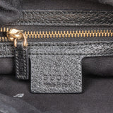 Gucci Monogram GG Studded Bamboo Hobo Handbag