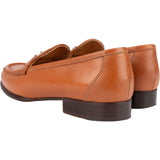 Hermès Brown Grained Leather Paris Mokassins Loafers (36)