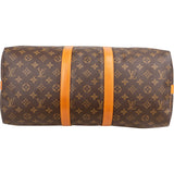 Louis Vuitton Monogram Canvas Keepall 45 Bandoulière Travel Bag