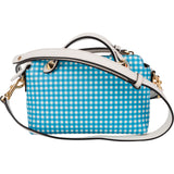 Fendi Gingham Checkered Monogram Mini By The Way Crossbody Bag