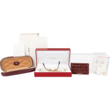 Cartier 18K Gold C Decor Rimless Eyeglasses
