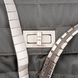 Chanel Limited Nylon Chocolate Bar Flap Shoulder Bag