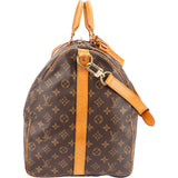 Louis Vuitton Monogram Canvas Keepall 60 Bandoulière Travel Bag