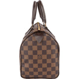 Louis Vuitton Monogram Damier Ebene Speedy 25 Handbag
