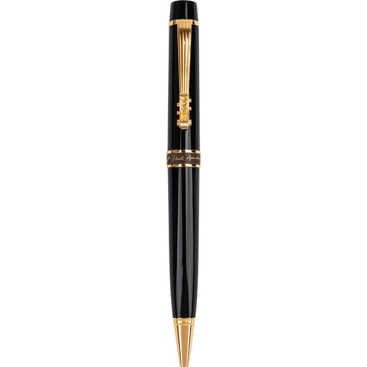 Mont Blanc X Yehudi Menuhin Limited Gold Tone Black Meisterstück M Ballpoint Pen Kugelschreiber
