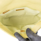 Chanel 19 Quilted Lambskin Chanel Single Flap Crossbody Bag Green Avocado