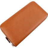 Hermès Brown Epsom Leather Azap Zippy Wallet