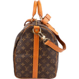Louis Vuitton Monogram Canvas Keepall 45 Bandoulière Travel Bag