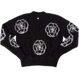 Chanel Wool & Cashmere Sequin Glitter Camellia Monogram Knit Sweater (FR 34 / DE 32)