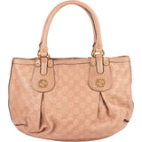 Gucci Leather GG Monogram Scarlet Handbag - vintageandkickz