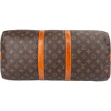 Louis Vuitton Monogram Canvas Keepall 45 Bandoulière Travel Bag