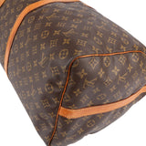 Louis Vuitton Monogram Canvas Keepall 60 Bandoulière Travel Bag