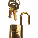Louis Vuitton Classic Gold Lock Schloss Padlock