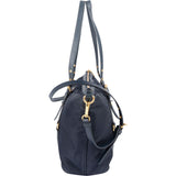 [🔄️B23 / F53] Prada Tessuto Saffiano Buckle Tote Shoulder Bag - vintageandkickz