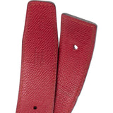 Hermès Bicolor Epsom Leather Reversible H Belt (90)