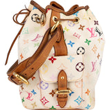 Louis Vuitton Monogram Murakami Multicolor Canvas Sac Noé Petit Shoulder Bag