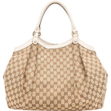 Gucci Monogram GG Sukey Large Hobo Shoulder Bag
