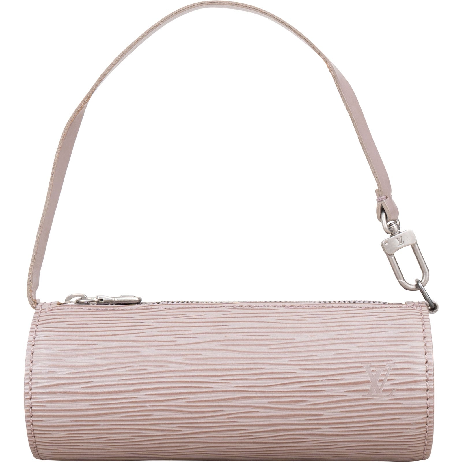 [🔄️B09 / F35] Louis Vuitton Lilas Epi Leather Soufflot Pochette Handbag - vintageandkickz