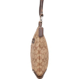 Coach Monogram Signature Canvas Duffle Crossbody Bag