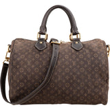 Louis Vuitton Mini Lin Monogram Speedy 30 Bandoulière Handbag