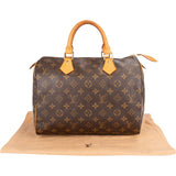 Louis Vuitton Monogram Canvas Speedy 30 Handbag