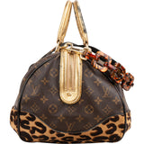 Louis Vuitton x Stephen Sprouse Limited Monogram Leopard Animal Hair GM Handbag