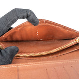 Louis Vuitton Monogram Canvas Long Brazza Wallet