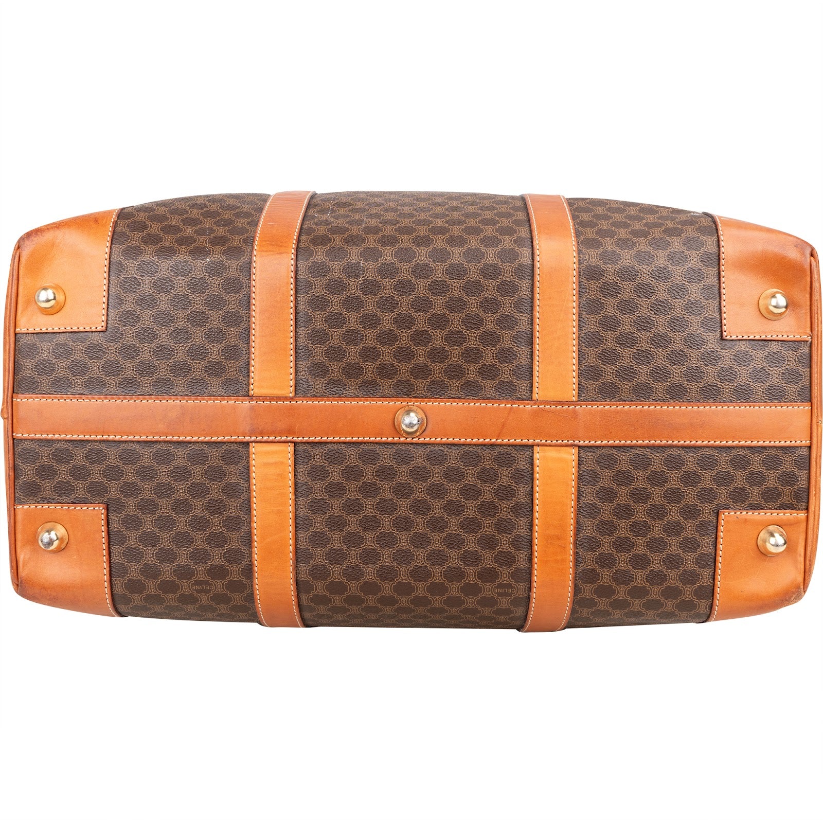 Celine Macadam Canvas Vintage Travel Bag - vintageandkickz