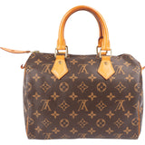 Louis Vuitton Monogram Canvas Speedy 25 Handbag