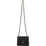 [🔄️B21 / F02] Chanel Quilted Lambskin Small Single Flap Crossbody Bag - vintageandkickz