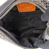Coach Mini Monogram Signature Demi Pouch Handbag