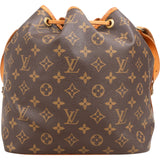 Louis Vuitton Monogram Canvas Sac Noé Petit Shoulder Bag
