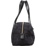 [🔄️B20 / F43] Chanel Monogram Maxi New Travel Line Bowling Bag Handbag - vintageandkickz