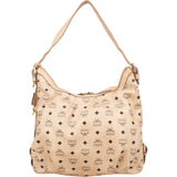 MCM Monogram Visetos Hobo Shoulder Bag