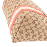 Gucci Monogram GG Canvas Joy Tote Shoulder Bag
