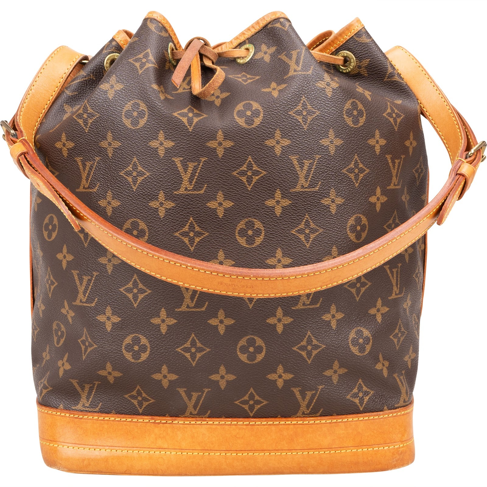 Louis Vuitton Monogram Canvas Sac Noé Grande Shoulder Bag - vintageandkickz