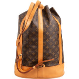 Louis Vuitton Monogram Canvas Randonnee GM Backpack Shoulder Bag