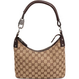 Gucci Monogram GG Canvas Hobo Shoulder Bag