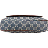 Celine Monogram Macadam Denim Messenger Crossbody Bag