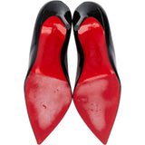 Christian Louboutin Black Patent Leather So Kate 120 Pumps (36)