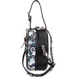 Louis Vuitton Floral Leather Print Petite Boite Chapeau Crossbody Bag