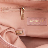 Chanel Woven Tweed Deauville Drawstring Bucket Backpack