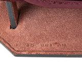 Hermès Classic Cotton Herbag 31 Maroon Zip Crossbody Handbag