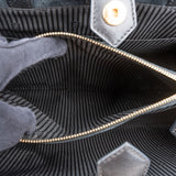Fendi Black Leather 2Jours Handbag