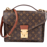 Louis Vuitton Monogram Canvas Monceau Handbag