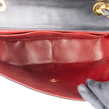 Chanel Quilted Lambskin 24K Gold Jumbo Single Flap Crossbody Bag