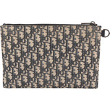 Christian Dior Oblique Trotter Monogram Jacquard Pouch Clutch