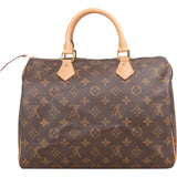 Louis Vuitton Monogram Canvas Speedy 30 Handbag
