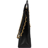 Chanel Quilted Lambskin 24K Gold Iconic Cutout Handle Handbag